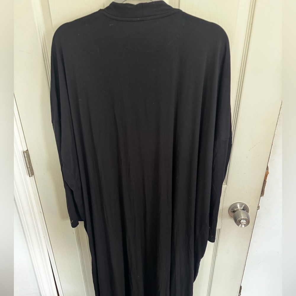 Athleta Modal Full Length Robe Lounge Black S/M - Picture 11 of 14